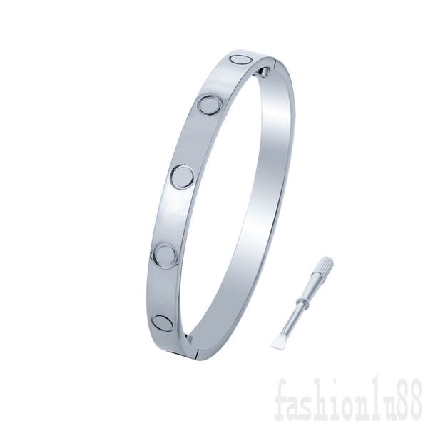 thick luxury bangle love bracelets screws silvery color thanksgiving women jewelry woman simple circles designer bracelet couple crystal zb0, Black
thick luxury bangle love bracelets screws silvery color thanksgiving women jewelry woman simple circles designer bracelet couple crystal zb0, Black