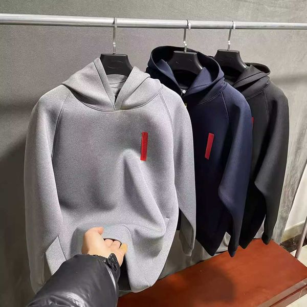 new designer hoodie sweatshirt hoodie coat autumn/winter letter printing clothing loose round neck sweater jacket fashion pullover sweatwear, Black