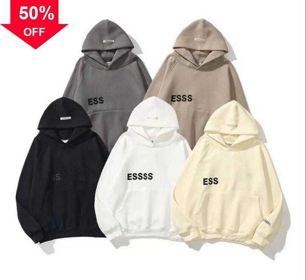 es sweatshirts designer mens essentail pullover streetwear essen oversized clothing hooded jumper refflective letter printing size s-xl s to, Black
es sweatshirts designer mens essentail pullover streetwear essen oversized clothing hooded jumper refflective letter printing size s-xl s to, Black