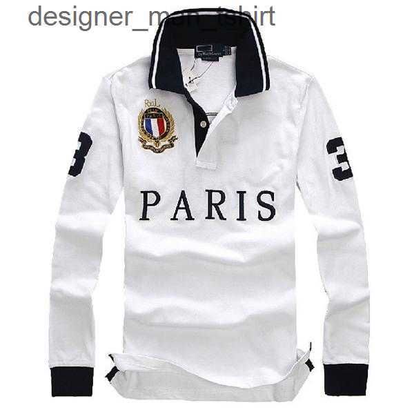 men's polos mens designer long sleeve polos t shirts embroidery cotton fashion casual poloshirt 4zkvb, White;black
men's polos mens designer long sleeve polos t shirts embroidery cotton fashion casual poloshirt 4zkvb, White;black