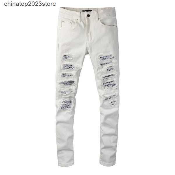men's jeans 2023 mens designer distressed ripped biker slim fit motorcycle denim for men fashion jean mans pants pour hommes 110y66, Blue
men's jeans 2023 mens designer distressed ripped biker slim fit motorcycle denim for men fashion jean mans pants pour hommes 110y66, Blue