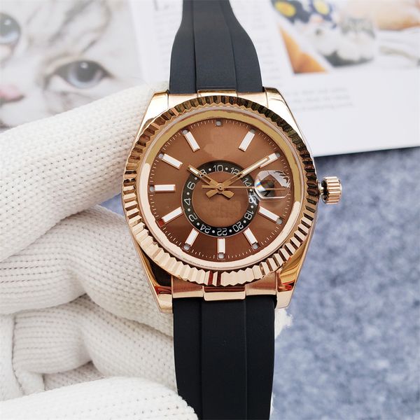 watch automatic mechanical mens watches 41mm silver wristband waterproof all stainless steel wristband fashion designer wristwatch a29, Slivery;brown
watch automatic mechanical mens watches 41mm silver wristband waterproof all stainless steel wristband fashion designer wristwatch a29, Slivery;brown