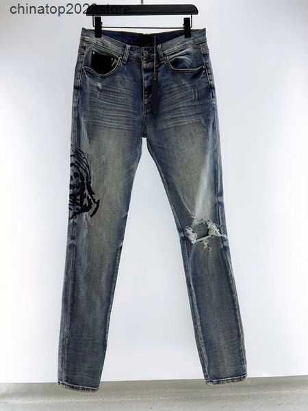 men's jeans 2023 designers jean hombre trousers men embroidery patchwork ripped for trend brand motorcycle pant mens skinny 9s1v3, Blue
men's jeans 2023 designers jean hombre trousers men embroidery patchwork ripped for trend brand motorcycle pant mens skinny 9s1v3, Blue