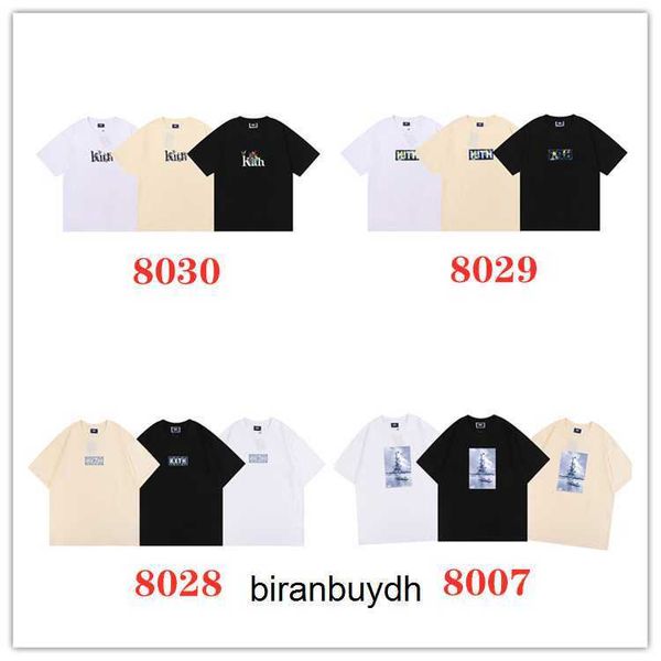 men's t-shirts kith series geographical landmarks floral patterns printed short sleeved street casual energetic men and women high, White;black
men's t-shirts kith series geographical landmarks floral patterns printed short sleeved street casual energetic men and women high, White;black