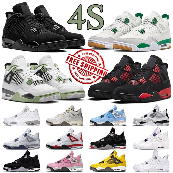 black cat 4 basketball shoes jumpman 4s mens trainers j4 red thunder unc military black sail pine green white oreo men women sport outdoor s
black cat 4 basketball shoes jumpman 4s mens trainers j4 red thunder unc military black sail pine green white oreo men women sport outdoor s
