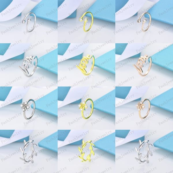 2023 designer double t ring opening 925 willow leaf diamond pearl peony ring classic woman luxury jewellery with original bag, Silver
2023 designer double t ring opening 925 willow leaf diamond pearl peony ring classic woman luxury jewellery with original bag, Silver