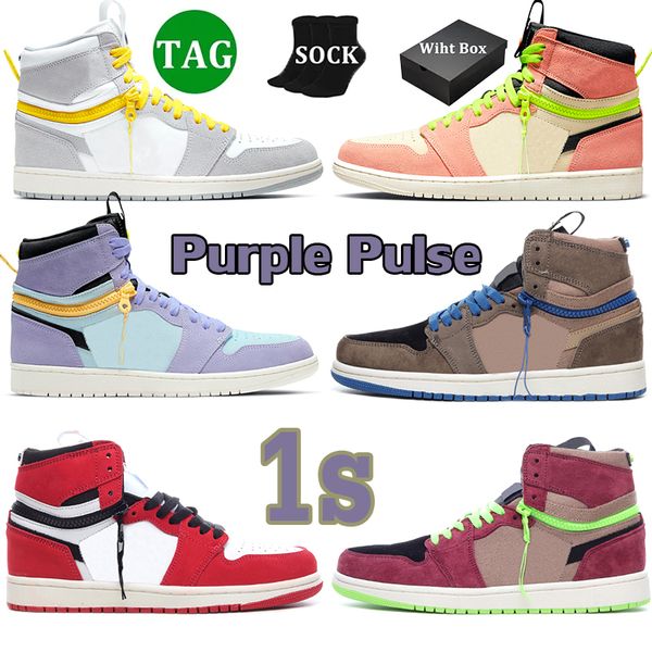 new jumpman 1 1s basketball shoes men women purple pulse wine red light smoke grey black brown neon chicago mens trainer sports sneakers
new jumpman 1 1s basketball shoes men women purple pulse wine red light smoke grey black brown neon chicago mens trainer sports sneakers