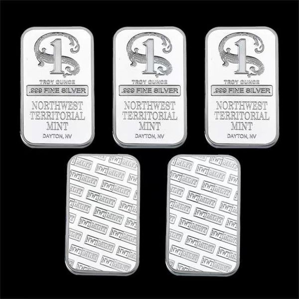 Non magnetic One Oz Real Silver Plated Northwest Number one Bullion Bar Coin 50 x 28 mm Vacuum plastic package
Non magnetic One Oz Real Silver Plated Northwest Number one Bullion Bar Coin 50 x 28 mm Vacuum plastic package
