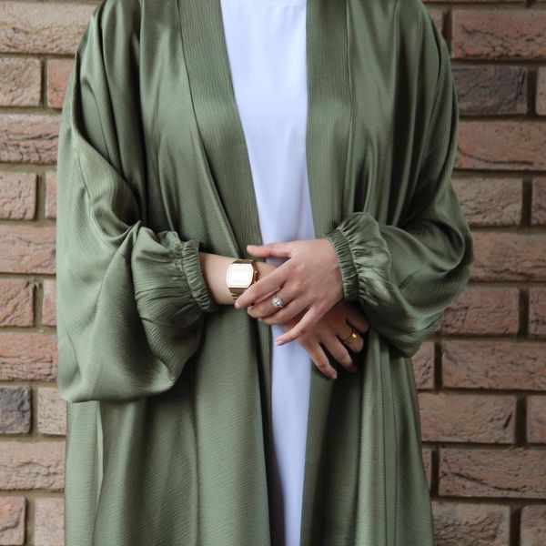 ethnic clothing shinning stripe satin muslim islam women's robe dubai turkey style robe arab kaftan open abaya 230414, Red
ethnic clothing shinning stripe satin muslim islam women's robe dubai turkey style robe arab kaftan open abaya 230414, Red