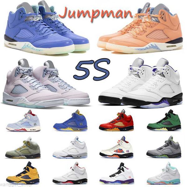 5 5s jumpman men women basketball shoes concord easter green bean unc camo outdoor sport sneakers trainers good, Black
5 5s jumpman men women basketball shoes concord easter green bean unc camo outdoor sport sneakers trainers good, Black