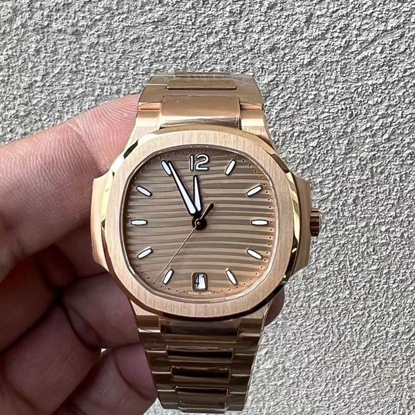 3k luxury watch pp 7118 nautilus women's watch 324 mechanical movement 45 hours power storage size 35.2mm, thickness 8.3mm, rose gold s, Slivery;brown
3k luxury watch pp 7118 nautilus women's watch 324 mechanical movement 45 hours power storage size 35.2mm, thickness 8.3mm, rose gold s, Slivery;brown