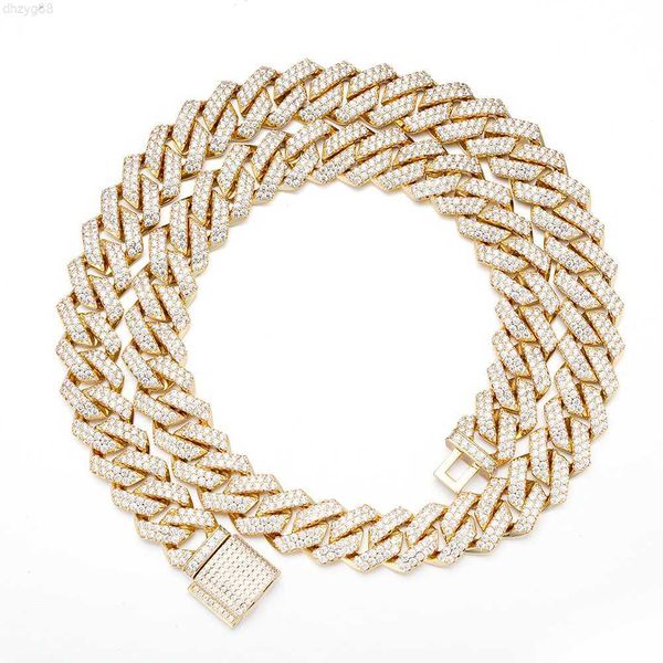 fashion jewelry diamond test bling moissanite 14k gold plated color sterling silver cuban link chains
fashion jewelry diamond test bling moissanite 14k gold plated color sterling silver cuban link chains