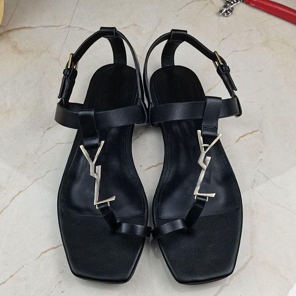 with box luxury women shoes sandal flats cassandra black calfskin leathers flip flop sandals slipper ankle strap summmer cool mens yslity gi
with box luxury women shoes sandal flats cassandra black calfskin leathers flip flop sandals slipper ankle strap summmer cool mens yslity gi