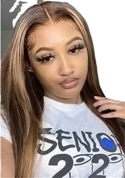 13x4 highlight wig human hair straight lace front wig 30 inch hd lace frontal wig brazilian lace front human hair wigs for women, Black;brown
13x4 highlight wig human hair straight lace front wig 30 inch hd lace frontal wig brazilian lace front human hair wigs for women, Black;brown