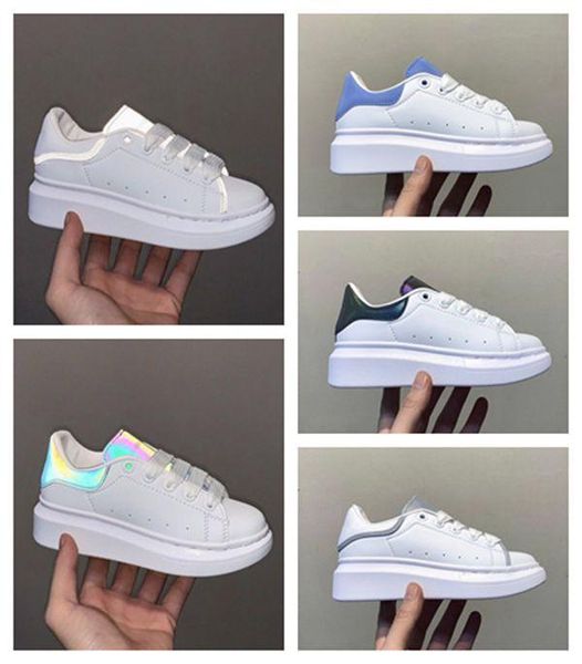 new fashion designer kids shoes 3m reflective white red black dream blue single strap outsized sneaker sole soft calfskin leather lace-up tr
new fashion designer kids shoes 3m reflective white red black dream blue single strap outsized sneaker sole soft calfskin leather lace-up tr