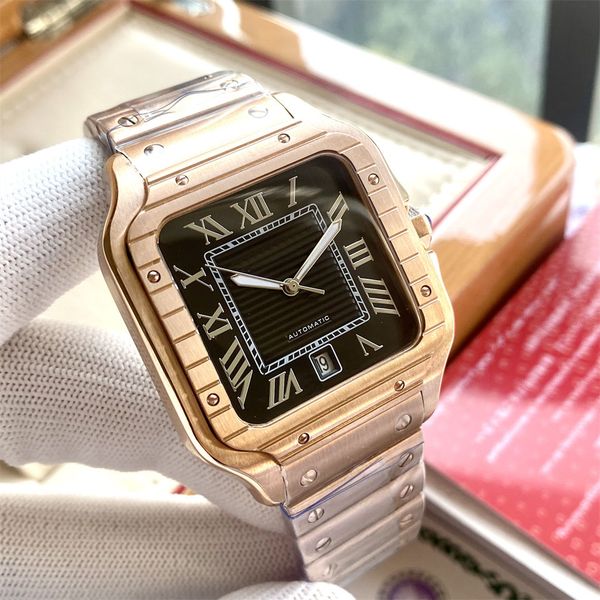 luxury watches for men square 38mm dial automatic 904l stainless steel classic business waterproof automatic-winding watch, Slivery;black
luxury watches for men square 38mm dial automatic 904l stainless steel classic business waterproof automatic-winding watch, Slivery;black