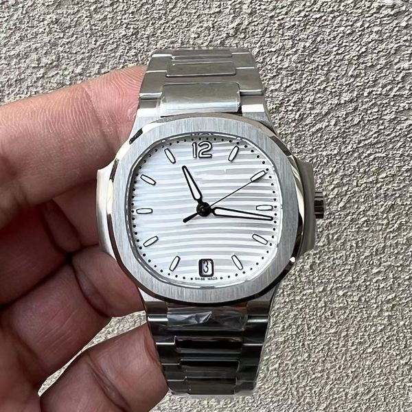 3k luxury watch pp 7118 nautilus women's watch 324 mechanical movement 45 hours power storage size 35.2mm thickness 8.3mm white dial, Slivery;brown
3k luxury watch pp 7118 nautilus women's watch 324 mechanical movement 45 hours power storage size 35.2mm thickness 8.3mm white dial, Slivery;brown