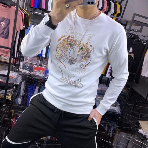 men's hoodies & sweatshirts european station 2023 men's spring new embroidered sweater network red tide brand slim fit long sleeve, Black
men's hoodies & sweatshirts european station 2023 men's spring new embroidered sweater network red tide brand slim fit long sleeve, Black