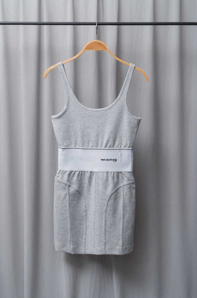 casual dresses aw wang letter slim suspender women s waist thin elastic tank dress classic design 23ess, Black;gray
casual dresses aw wang letter slim suspender women s waist thin elastic tank dress classic design 23ess, Black;gray