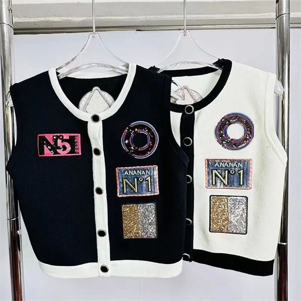 women's tanks & camis fashion women's embroidery single breasted sweaters fashion letter sequin knit cardigans women o-neck sleeve, White
women's tanks & camis fashion women's embroidery single breasted sweaters fashion letter sequin knit cardigans women o-neck sleeve, White