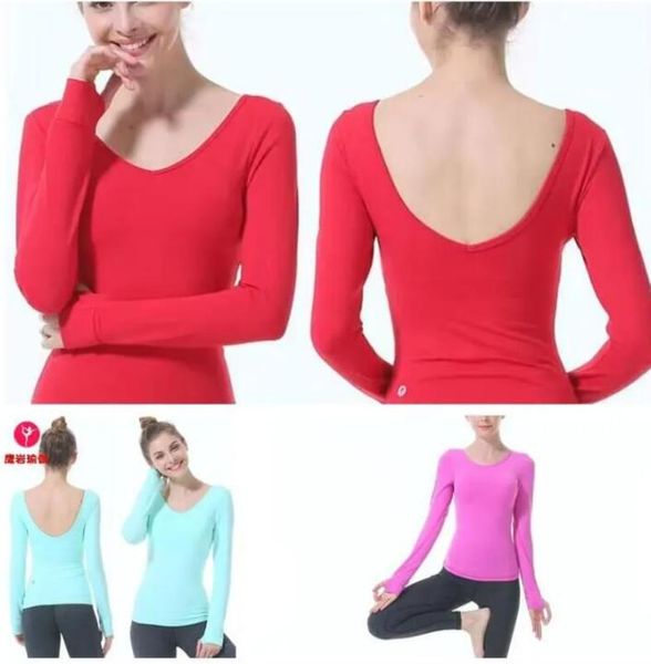 lulus yoga suit, long sleeved tight fitting with chest pad, autumn and winter new women's elastic slimming and quick drying sports t-s, White;red
lulus yoga suit, long sleeved tight fitting with chest pad, autumn and winter new women's elastic slimming and quick drying sports t-s, White;red