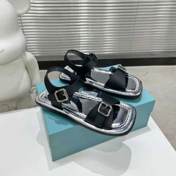 2023new casual sandals summer women's shoes spring and summer new mirror open toe sandals very simple wind buckle side empty flat botto, Black
2023new casual sandals summer women's shoes spring and summer new mirror open toe sandals very simple wind buckle side empty flat botto, Black
