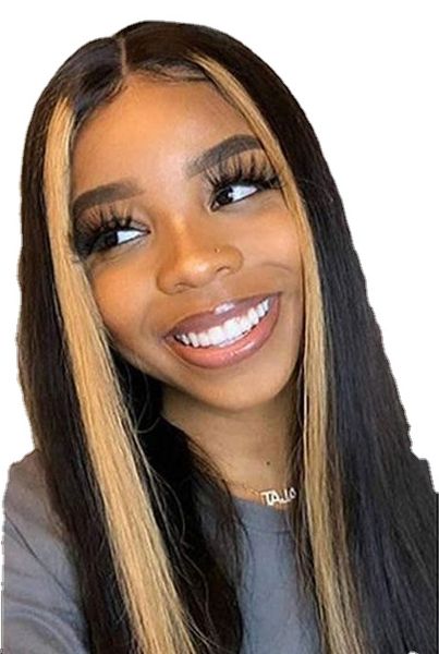 13x4 hd lace frontal human hair wig glueless wig straight lace front wigs for women blonde highlight, Black;brown
13x4 hd lace frontal human hair wig glueless wig straight lace front wigs for women blonde highlight, Black;brown