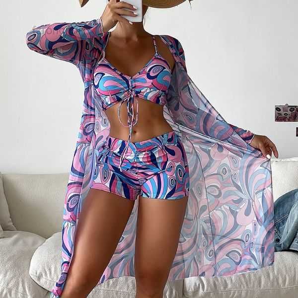 women's swimwear three piece swimsuit bikini long sleeve cover up swimsuit 2023 summer push beach bathing suit 2 zzi1, White;black
women's swimwear three piece swimsuit bikini long sleeve cover up swimsuit 2023 summer push beach bathing suit 2 zzi1, White;black