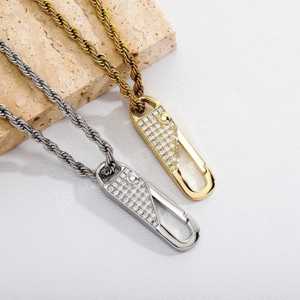 detachable zipper necklace bag head clasp pendant necklace gold silver plated mens bling jewelry
detachable zipper necklace bag head clasp pendant necklace gold silver plated mens bling jewelry
