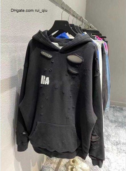 letter tattered plus hole print hoodie autumn winter sweatshirt men and women's casual student fashion hooded sweatshirt long sleeve, Black
letter tattered plus hole print hoodie autumn winter sweatshirt men and women's casual student fashion hooded sweatshirt long sleeve, Black