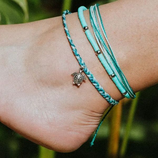 blue hand woven anklet for women turtle charm summer beach party ornaments bead fashion jewelry gift accessories, Red;blue
blue hand woven anklet for women turtle charm summer beach party ornaments bead fashion jewelry gift accessories, Red;blue