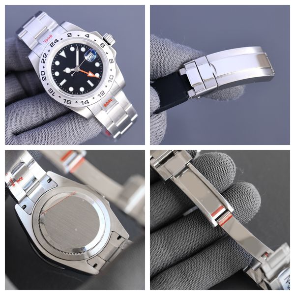 Trendy men's mechanical automatic watch 40MM stainless steel black dial high-quality watch sapphire waterproof classic folding strap montre de luxe dhgate
Trendy men's mechanical automatic watch 40MM stainless steel black dial high-quality watch sapphire waterproof classic folding strap montre de luxe dhgate