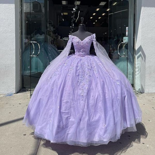 lavender sparkly v-neck quinceanera dresses with cape tassels sweet 16 dresses ball gown applique tulle birthday gowns vestidos de 15, Blue;red
lavender sparkly v-neck quinceanera dresses with cape tassels sweet 16 dresses ball gown applique tulle birthday gowns vestidos de 15, Blue;red