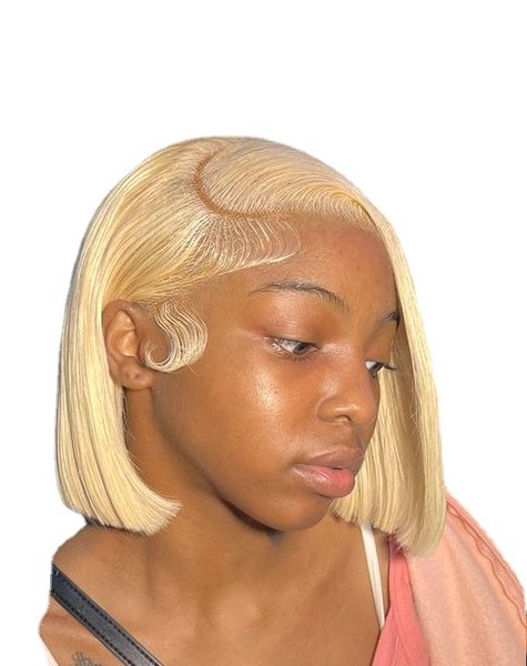 180% 613 honey blonde straight 13x4 lace front human hair wigs remy colored short bob 4x4 closure wig for black women, Black;brown
180% 613 honey blonde straight 13x4 lace front human hair wigs remy colored short bob 4x4 closure wig for black women, Black;brown