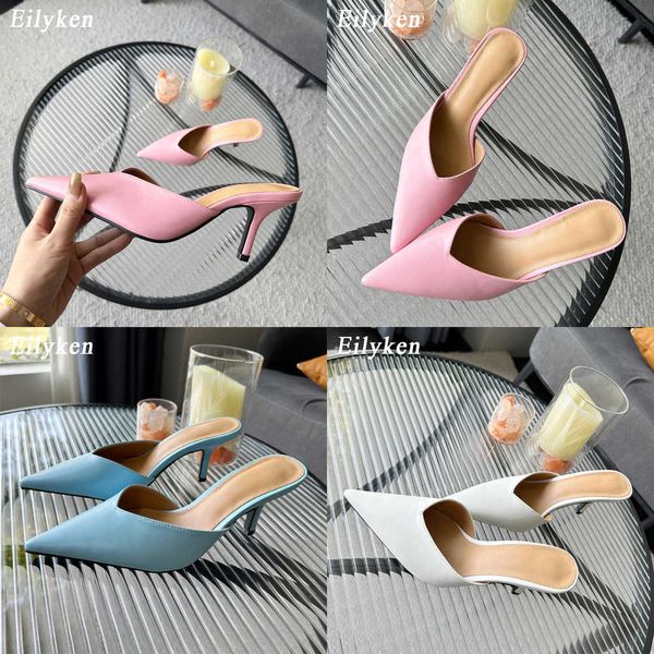 sandals spring women slip on mules shoes low heel ladies pointed toe slipper fashion dress slides sandals 230316, Black
sandals spring women slip on mules shoes low heel ladies pointed toe slipper fashion dress slides sandals 230316, Black