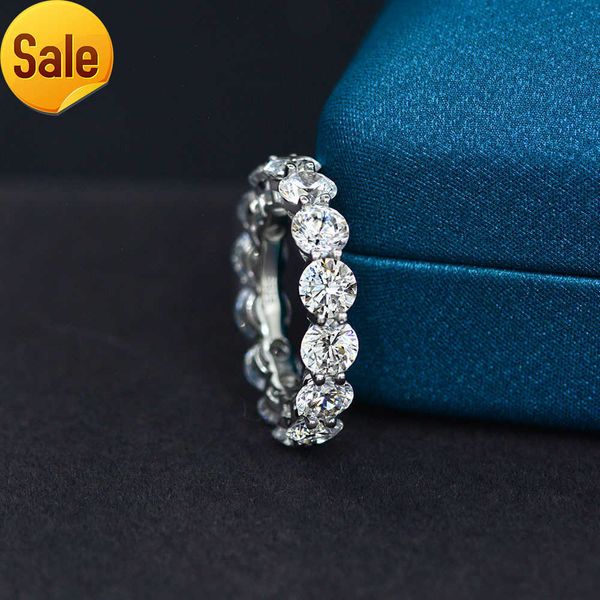 eternity 5mm moissanite ring 100% original 925 sterling silver party wedding band rings for women fine engagement jewelry, Slivery;golden
eternity 5mm moissanite ring 100% original 925 sterling silver party wedding band rings for women fine engagement jewelry, Slivery;golden