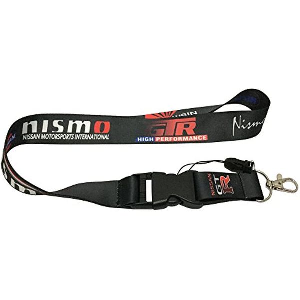 black new quick release neck strap lanyard keychain keyring car keys house keys id badges card for nismo design, Silver
black new quick release neck strap lanyard keychain keyring car keys house keys id badges card for nismo design, Silver