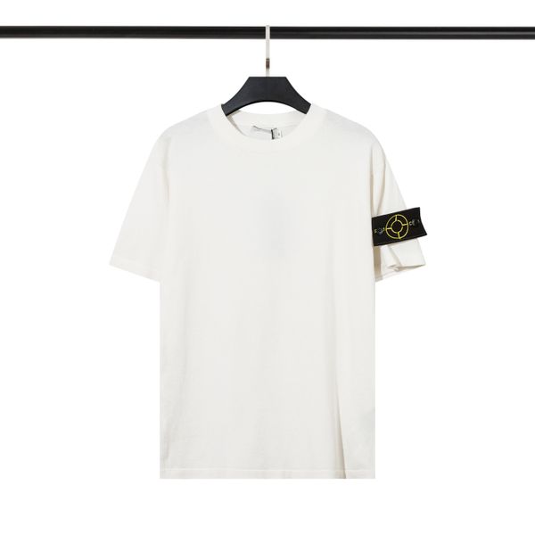 men's t shirt company designer stone tees summer menswear breathable loose button badge lovers street fashion 100% cotton 10, White;black
men's t shirt company designer stone tees summer menswear breathable loose button badge lovers street fashion 100% cotton 10, White;black