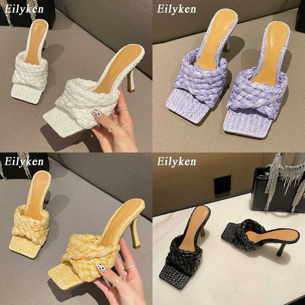 sandals new summer slipper fashion weave slides ladies elegant thin high heel outdoor women sandals shoes plus size 40 230316, Black
sandals new summer slipper fashion weave slides ladies elegant thin high heel outdoor women sandals shoes plus size 40 230316, Black