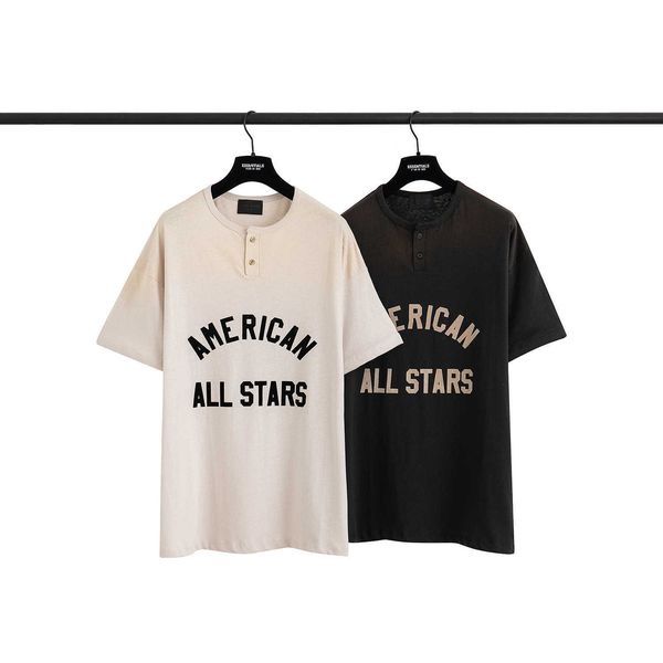 ess tees t-shirts fashion clothing fears of god fog season 7 main line henry neck trendy loose high street short sleeve t-shirt mens womens, White;black
ess tees t-shirts fashion clothing fears of god fog season 7 main line henry neck trendy loose high street short sleeve t-shirt mens womens, White;black