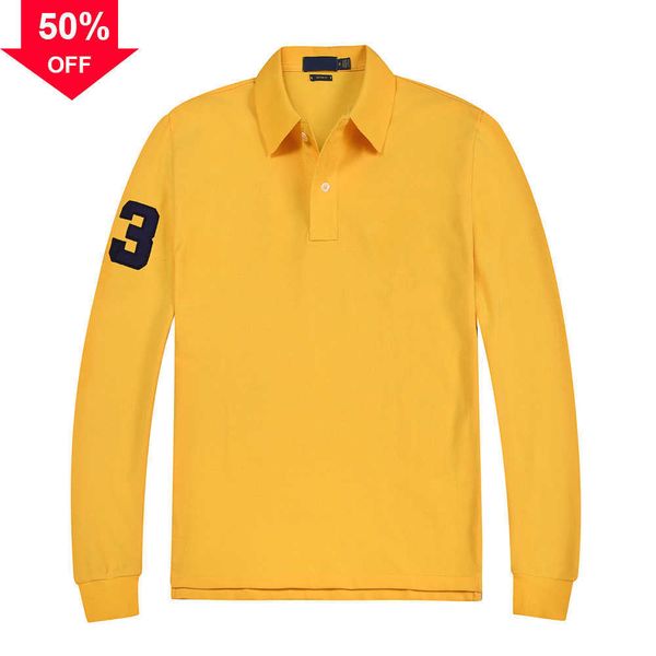 long sleeve blouse t-shirt design solid color clothes all-match neck button spring and autumn casual man cotton polo shirt small horse s to, White;black
long sleeve blouse t-shirt design solid color clothes all-match neck button spring and autumn casual man cotton polo shirt small horse s to, White;black
