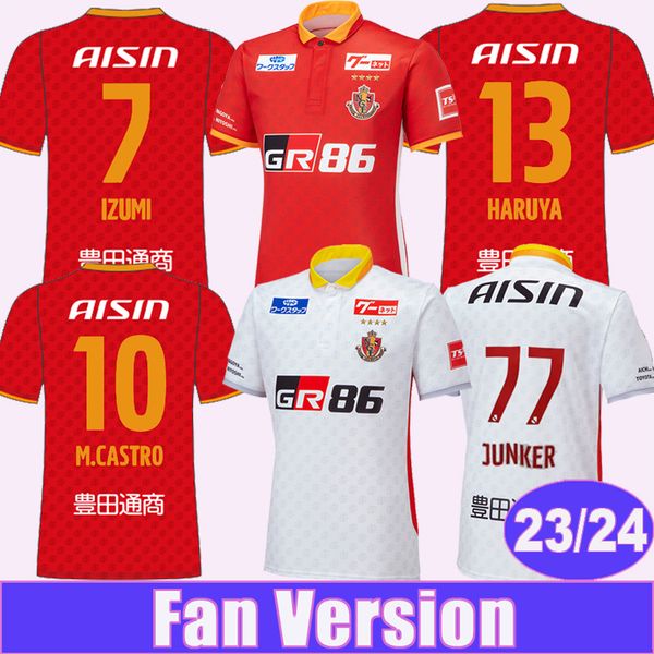 23 24 nagoya grampus izumi mens soccer jerseys m.castro junker inagaki haruya nagai home red away white football shirts short sleeve aldult, Black;yellow
23 24 nagoya grampus izumi mens soccer jerseys m.castro junker inagaki haruya nagai home red away white football shirts short sleeve aldult, Black;yellow