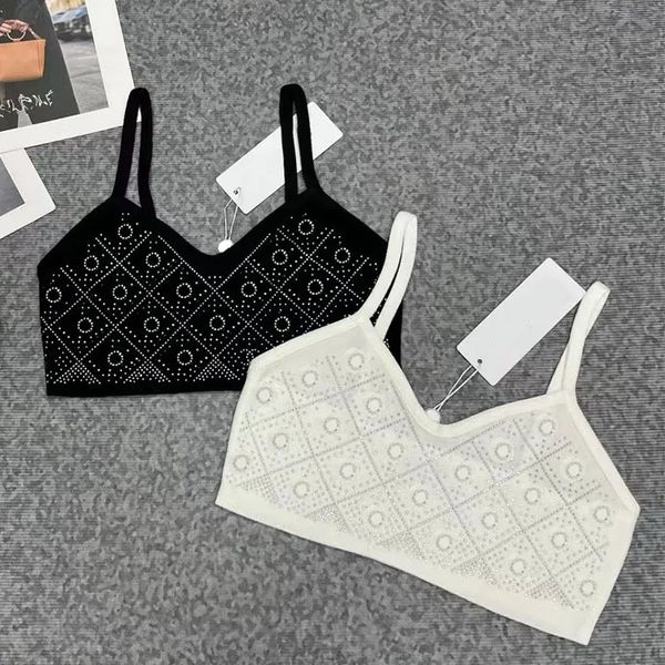 2023 luxury fashion women's tanks summer sequin knitting lady women's spaghetti strap tanks sleeveless casual tank, White
2023 luxury fashion women's tanks summer sequin knitting lady women's spaghetti strap tanks sleeveless casual tank, White