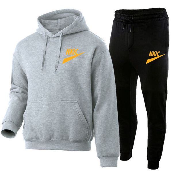 mens sweatshirt set hoodies sweatpants tracksuit new brand joggers suit for men 2pcs male pullover trousers streetwear clothes, Gray
mens sweatshirt set hoodies sweatpants tracksuit new brand joggers suit for men 2pcs male pullover trousers streetwear clothes, Gray