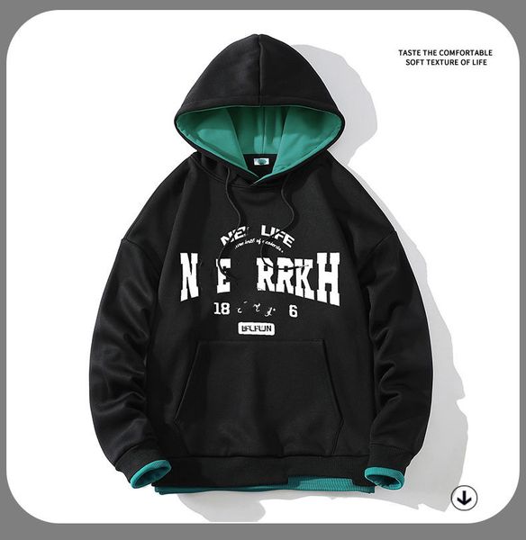hoodie jacket men's 2023 spring new korean version of the trend casual fashion all-match hooded jacket, Black
hoodie jacket men's 2023 spring new korean version of the trend casual fashion all-match hooded jacket, Black