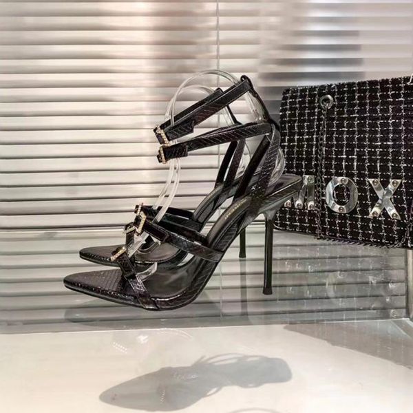 fashion women's sandals pumps zoe 100 mm italy popular black snake leather peep toe double ankle clare sling button designer evening dr
fashion women's sandals pumps zoe 100 mm italy popular black snake leather peep toe double ankle clare sling button designer evening dr