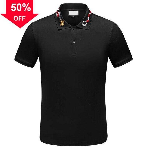 polos summer tee t-shirt for mens designer polo shirts high street embroidery garter snakes little bee print clothing men classic shirt s to, White;black
polos summer tee t-shirt for mens designer polo shirts high street embroidery garter snakes little bee print clothing men classic shirt s to, White;black