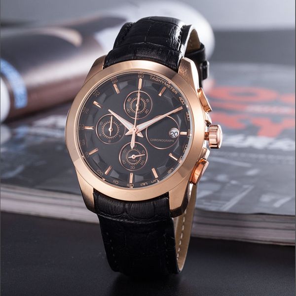 men's quartz watch men stainless steel sapphire mens watches male wristwatches leather watchband 8 colors, Slivery;brown
men's quartz watch men stainless steel sapphire mens watches male wristwatches leather watchband 8 colors, Slivery;brown