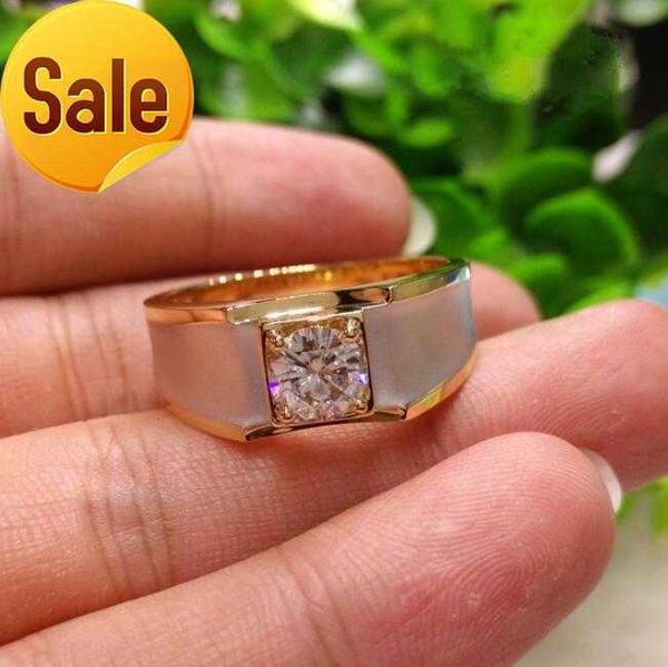 choucong simple fashion jewelry solitaire moissanite 925 sterling silver 18k gold fill round cut white z cz diamond men wedding ring, Slivery;golden
choucong simple fashion jewelry solitaire moissanite 925 sterling silver 18k gold fill round cut white z cz diamond men wedding ring, Slivery;golden