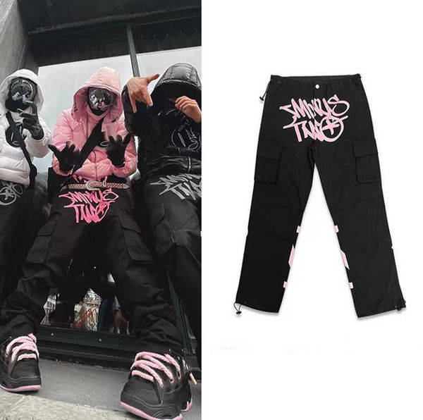 men's plus size pants cargo minus two harajuku casual loose punk rock straight wide leg trouser streetwear y2k pant retro street trend, Black
men's plus size pants cargo minus two harajuku casual loose punk rock straight wide leg trouser streetwear y2k pant retro street trend, Black